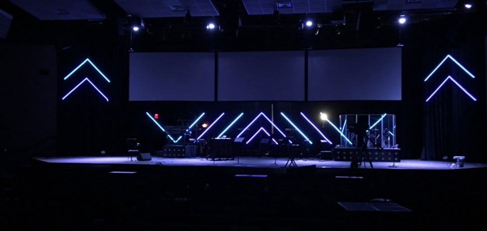 church stage lighting ideas